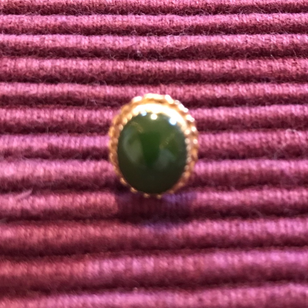Single Jade Earring